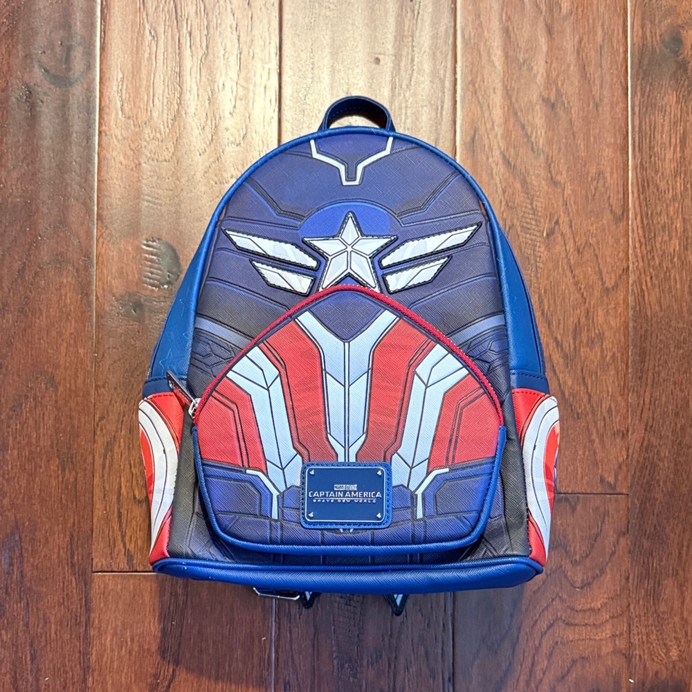 Loungefly Marvel Captain America: Brave New World Costume Mini Backpack